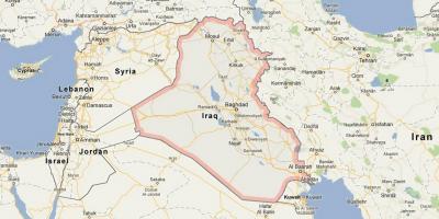 Bản đồ của Iraq
